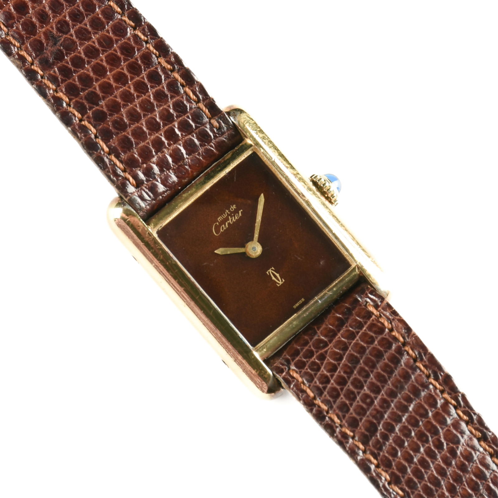 A MUST DE CARTIER LADIES TANK WATCH, FRENCH, 1980s, (1 of 9)