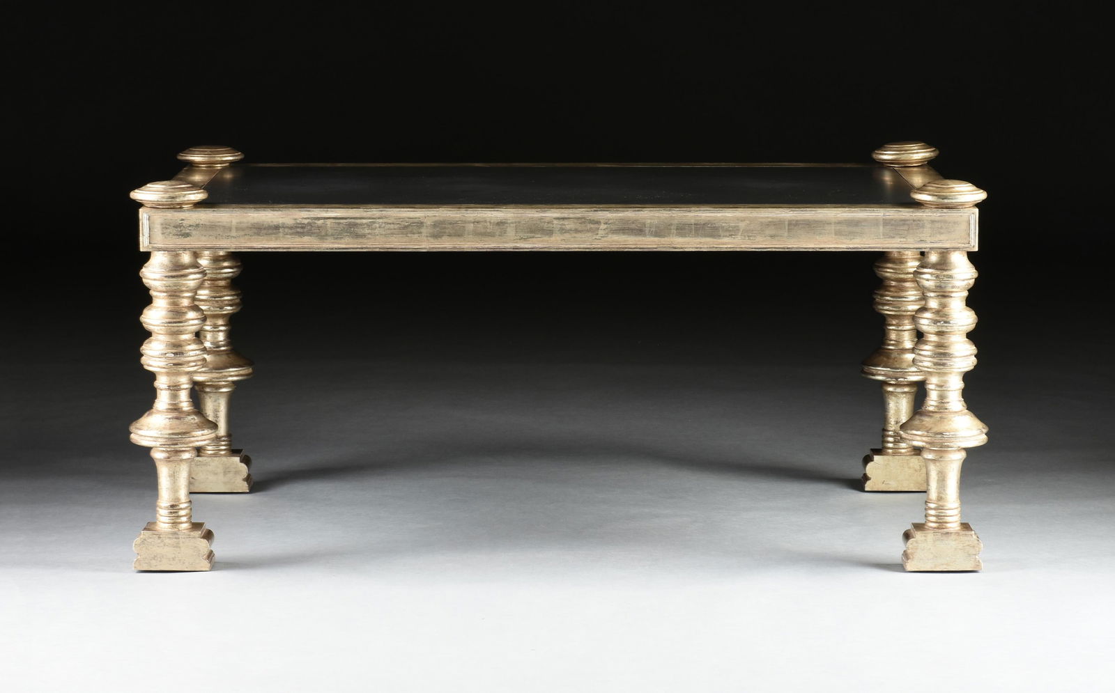 A QUATRAIN for FOURNIR COLLECTIONS "Pompeian" COFFEE TABLE, AMERICAN, CIRCA 2000, (1 of 6)