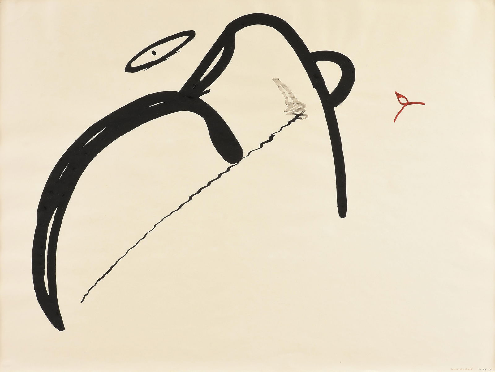 PHILIP RENTERIA (American 1947–1998) "Untitled," 1976, (1 of 11)