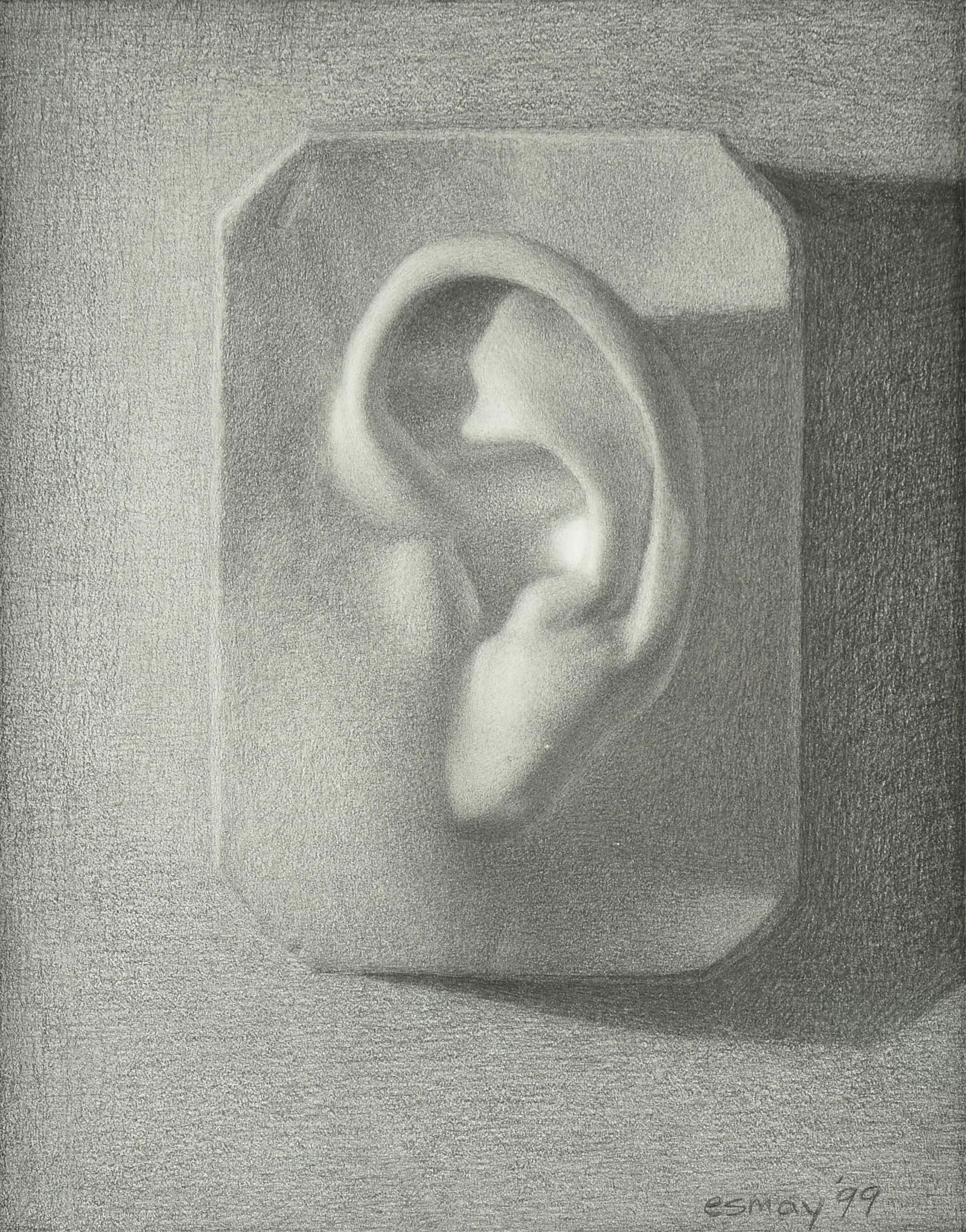 ROBERT ESMAY (American b. 1970) "Ear," 1999, (1 of 10)