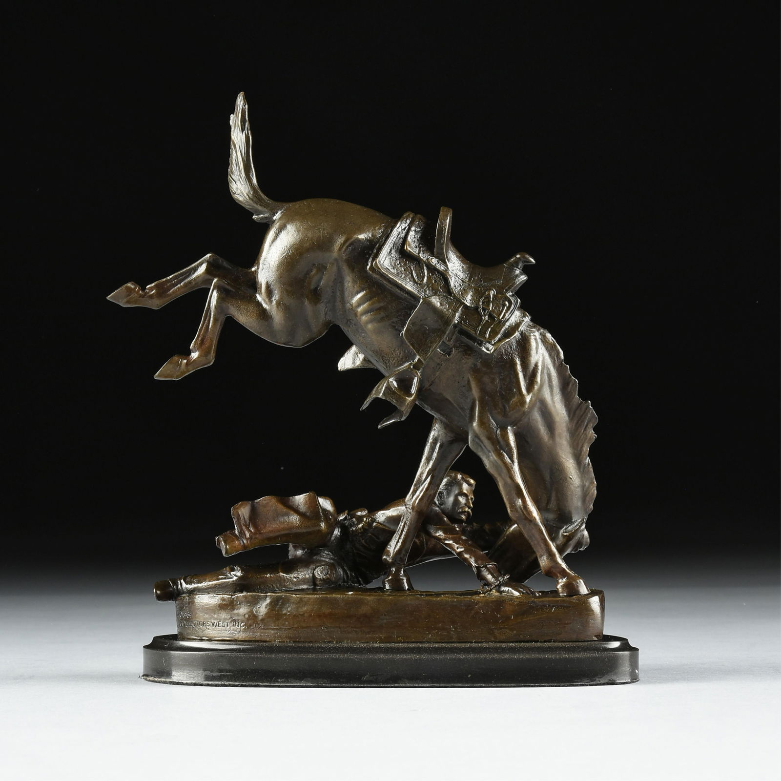 after FREDERIC REMINGTON "The Wicked Pony," 1984, (1 of 8)