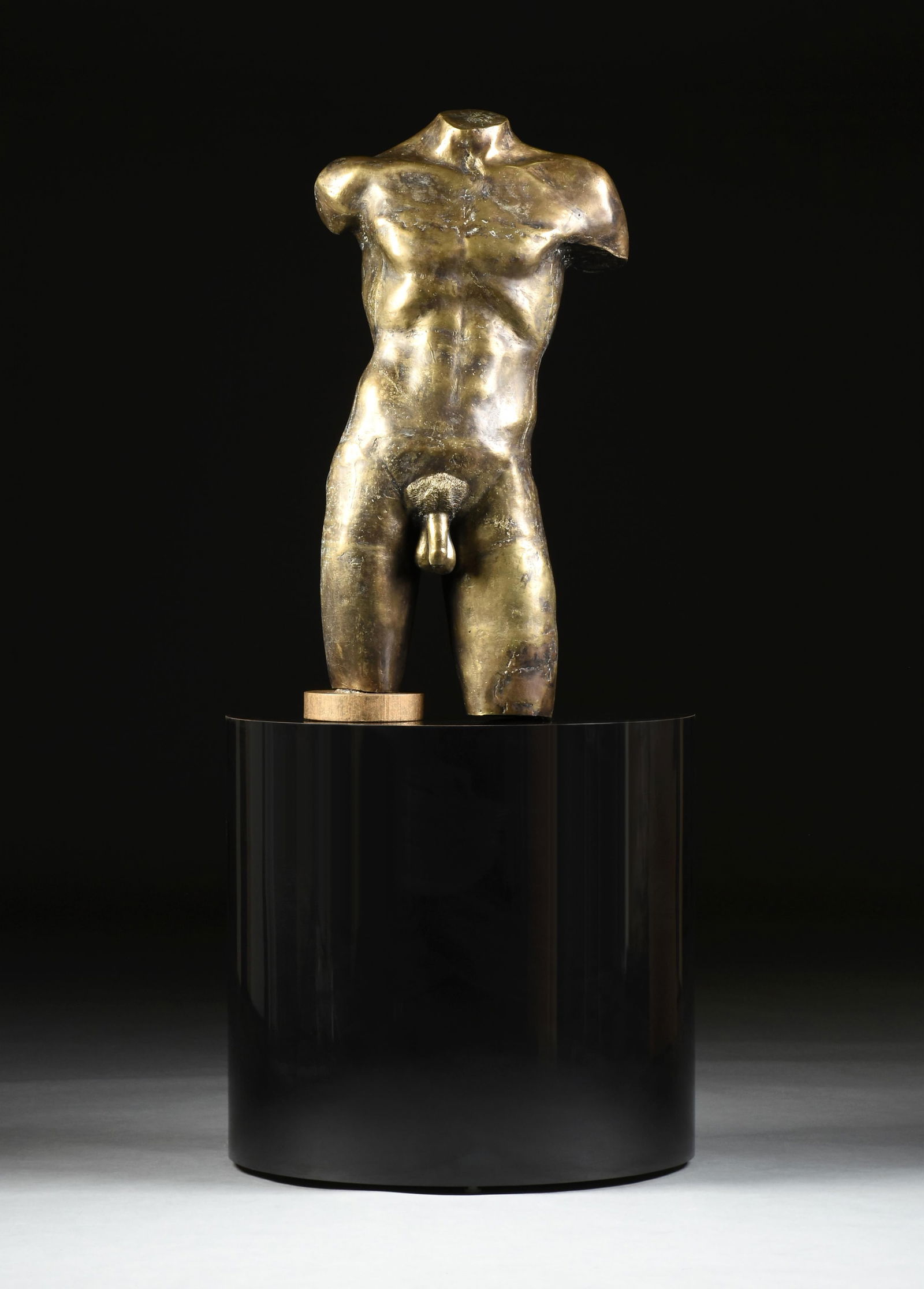 CONTEMPORARY SCHOOL "Male Torso (Untitled)," 20TH/21ST CENTURY, (1 of 10)