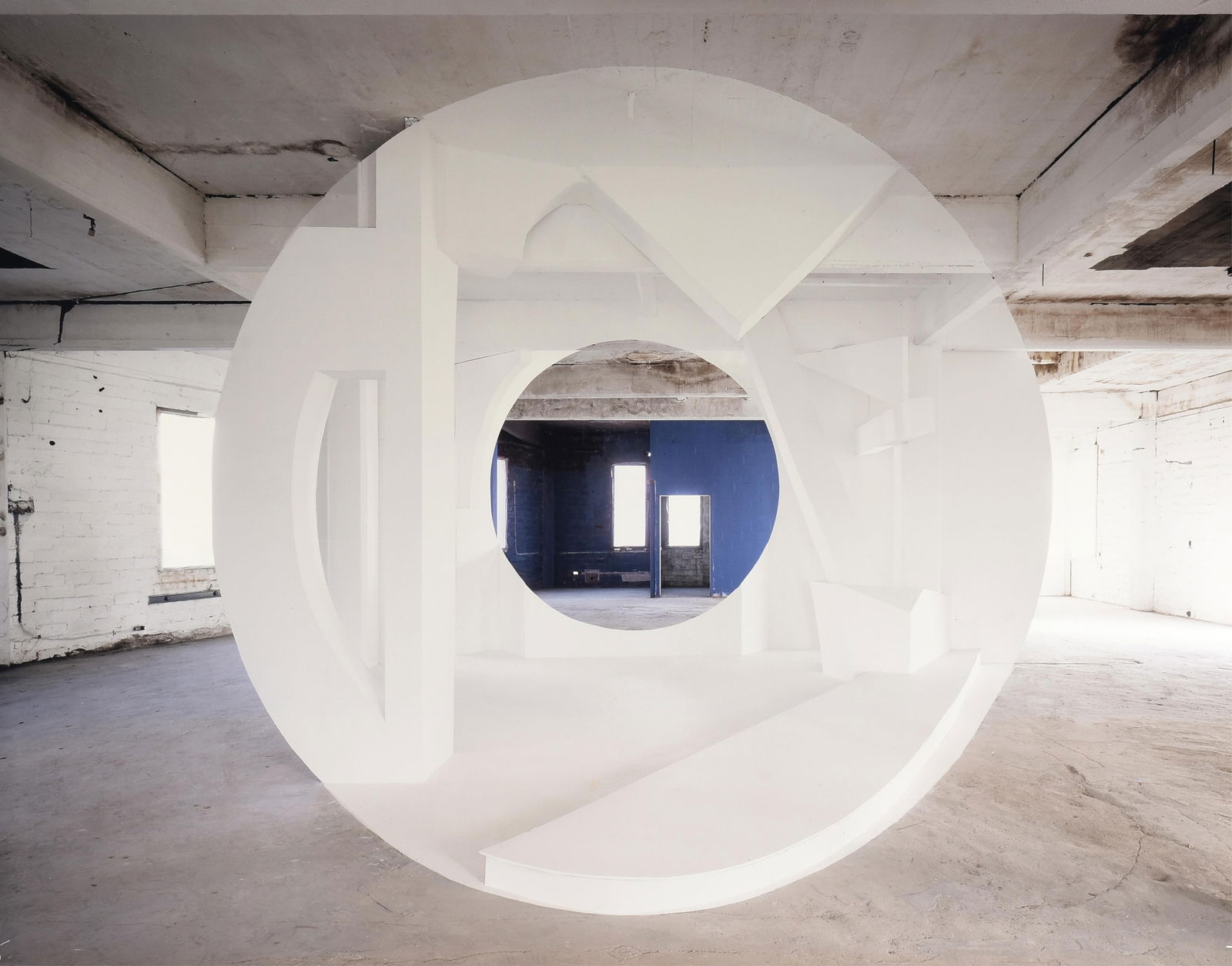 GEORGES ROUSSE (French b. 1947) "Allen's Landing, Houston, No. 1," 2002,: GEORGES ROUSSE (French b. 1947) "Allen's Landing, Houston, No. 1," 2002, cibachrome photograph on paper mounted on aluminum, from an edition of 5, with a label on reverse from Barbara Davis Gallery, H