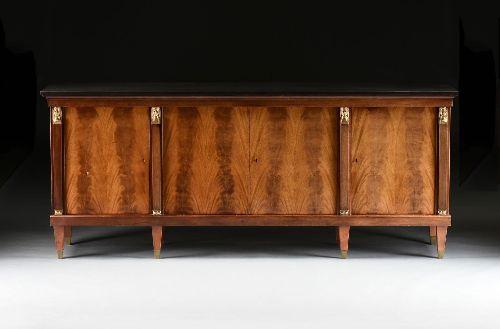 A NEOCLASSICAL STYLE BUFFET, LATE 20TH CENTURY, (1 of 14)