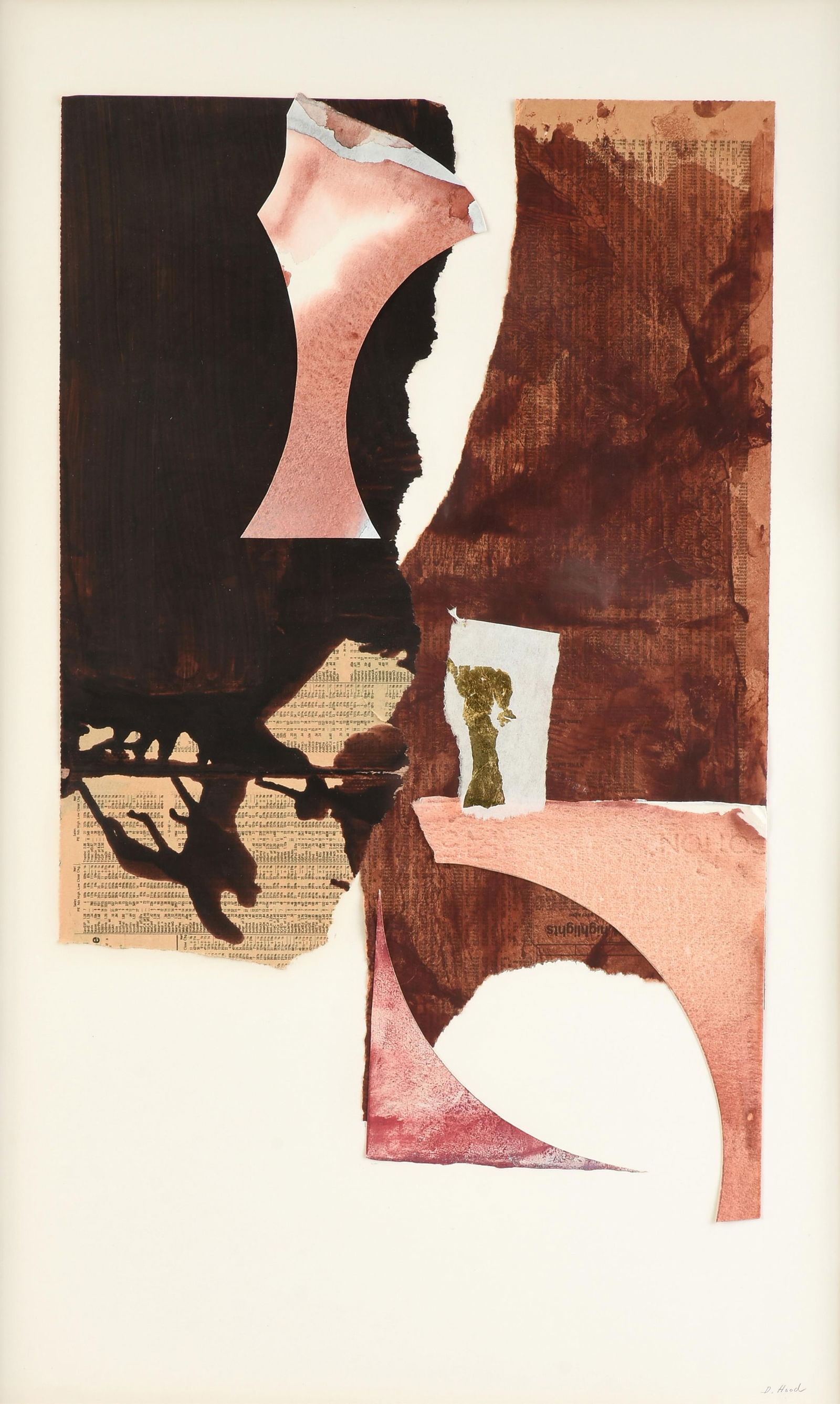 DOROTHY HOOD (American/Texas 1918-2000) "Untitled," 20TH CENTURY, (1 of 12)