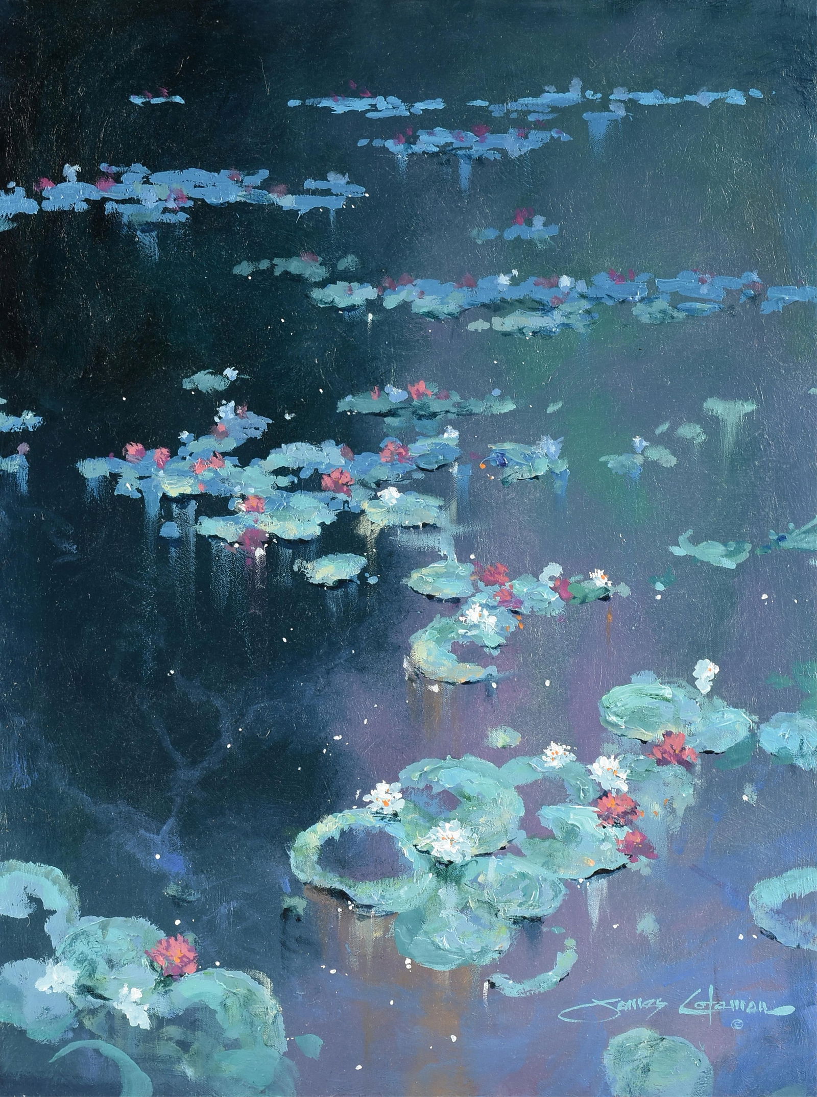 JAMES COLEMAN (American b. 1949) "One Ponds Symphony," CIRCA 2000, (1 of 13)