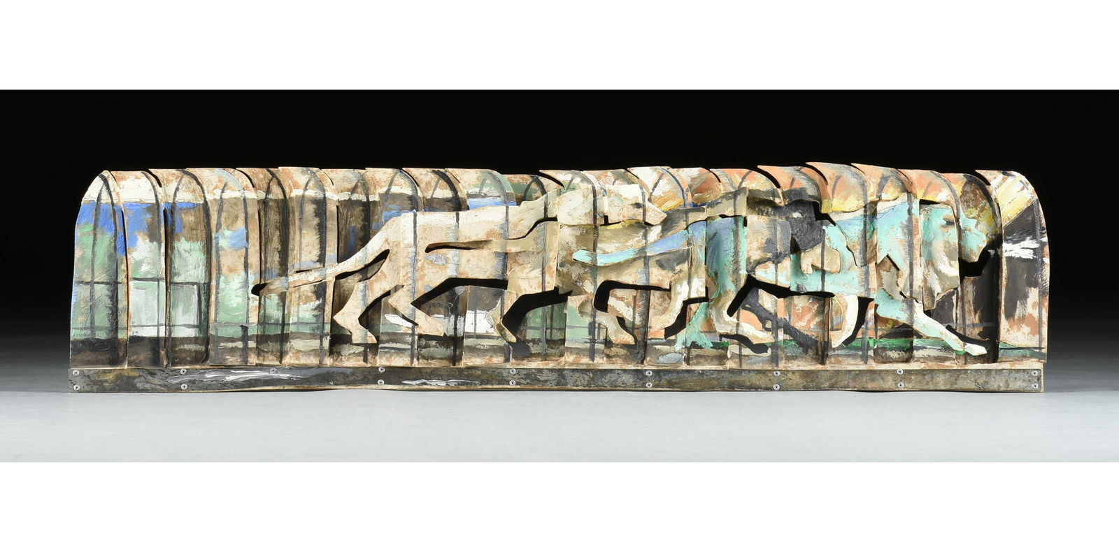 ANDRÉS NAGEL (Spanish b. 1947) "Metaphysical Box XXXVII," CIRCA 1990, (1 of 7)