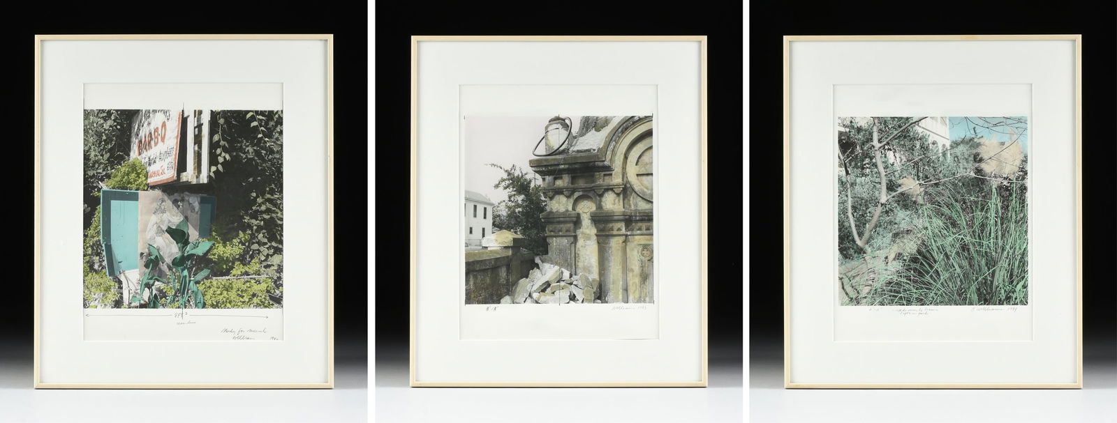 CASEY WILLIAMS (American/Texas 1947-2013) THREE PHOTOGRAPHS, 1980s, (1 of 20)