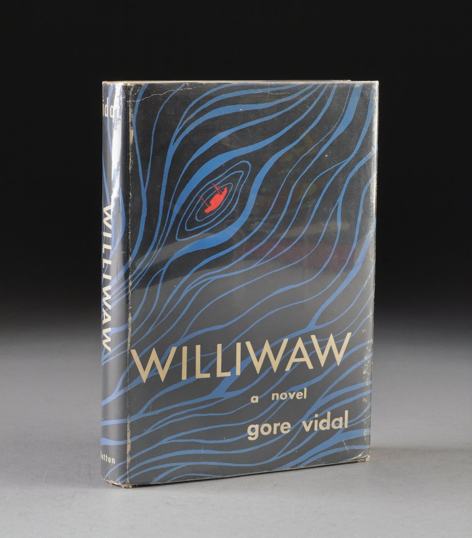 VIDAL, Gore (1925-2012). Williwaw, New York: E.P.: VIDAL, Gore (1925-2012). Williwaw, New York: E.P. Dutton, 1946. Signed twice, on cover page and title page and inscribed [Bob and Jack this book, some years later - on a sentimental tour! best gore 19