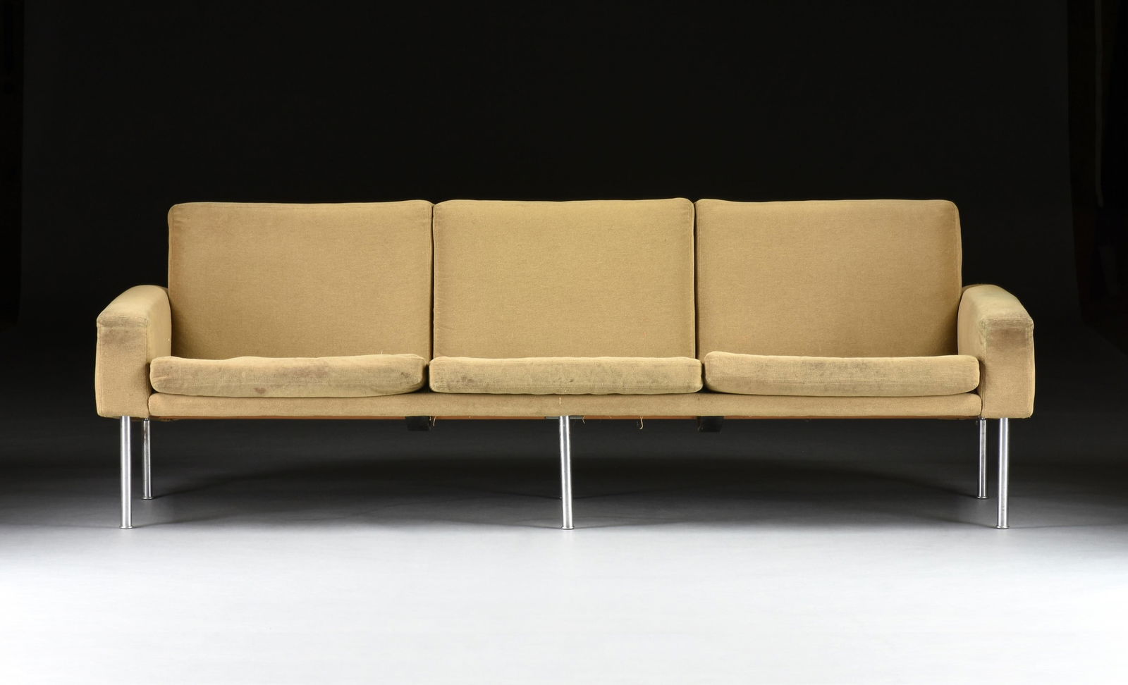 HANS WEGNER (Danish 1914-2007) AN A.P. STOLEN 34/3 "Airport" SOFA, DANISH, CIRCA 1960, (1 of 6)