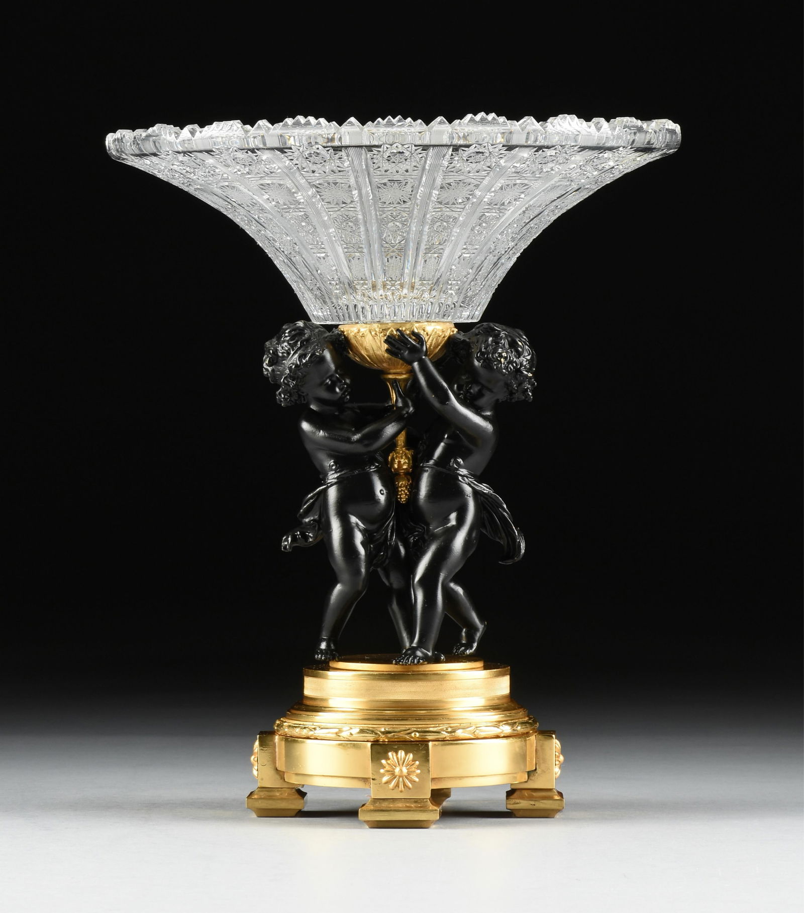 A REVIVAL STYLE PRESENTATION BOWL, PROBABLY FRENCH, LATE 19TH CENTURY, (1 of 9)