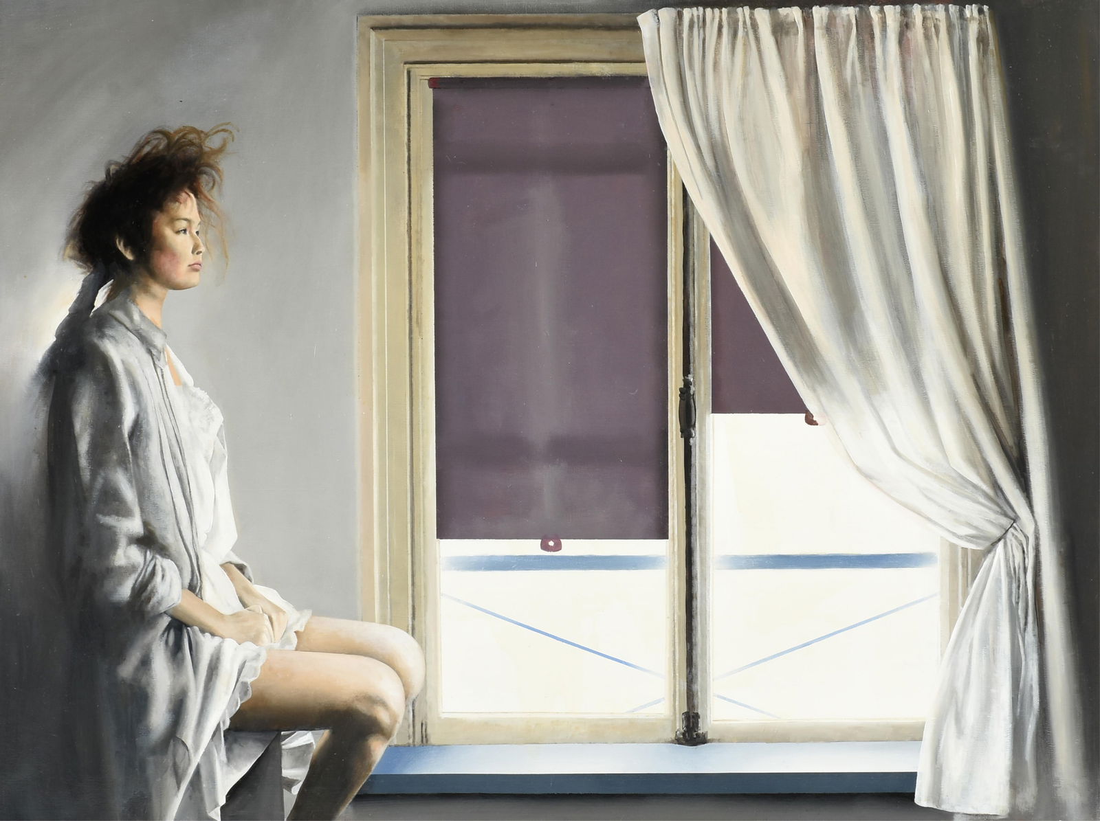 GUY VAN DEN BULCKE (Belgian 1931-2024) "Reflections," 2002, (1 of 19)