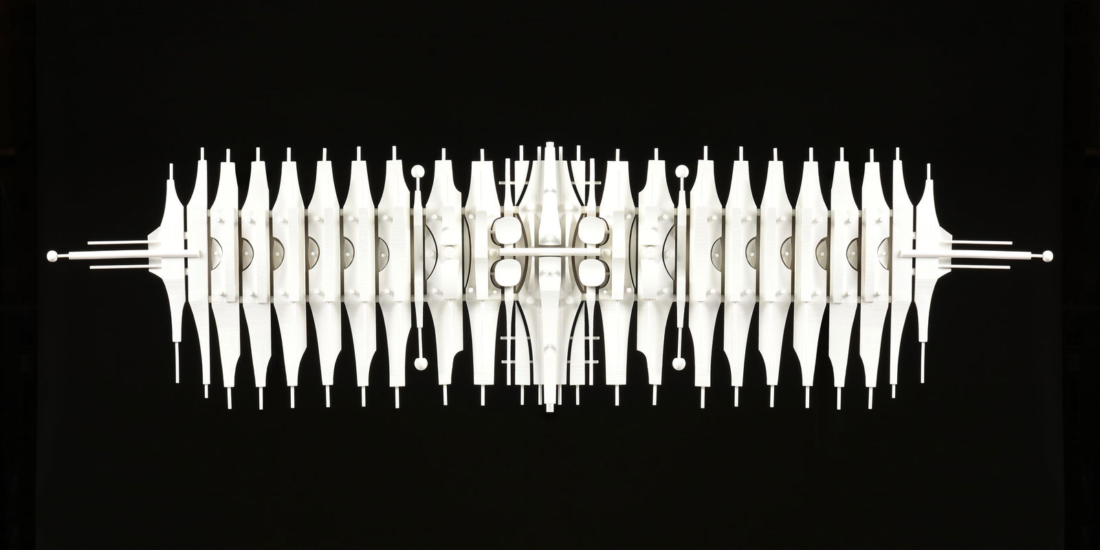 PAUL MAXWELL (American/Texas 1925-2015) "Untitled," 1970, (1 of 2)