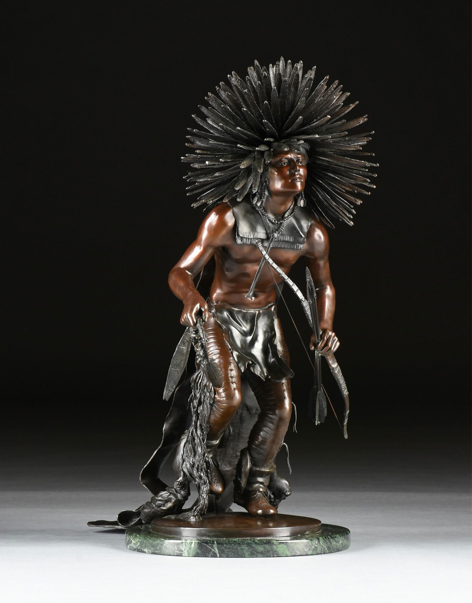 STANLEY QUENTIN JOHNSON (American 1939-2017) "Minitari Dancer," 1981, (1 of 12)