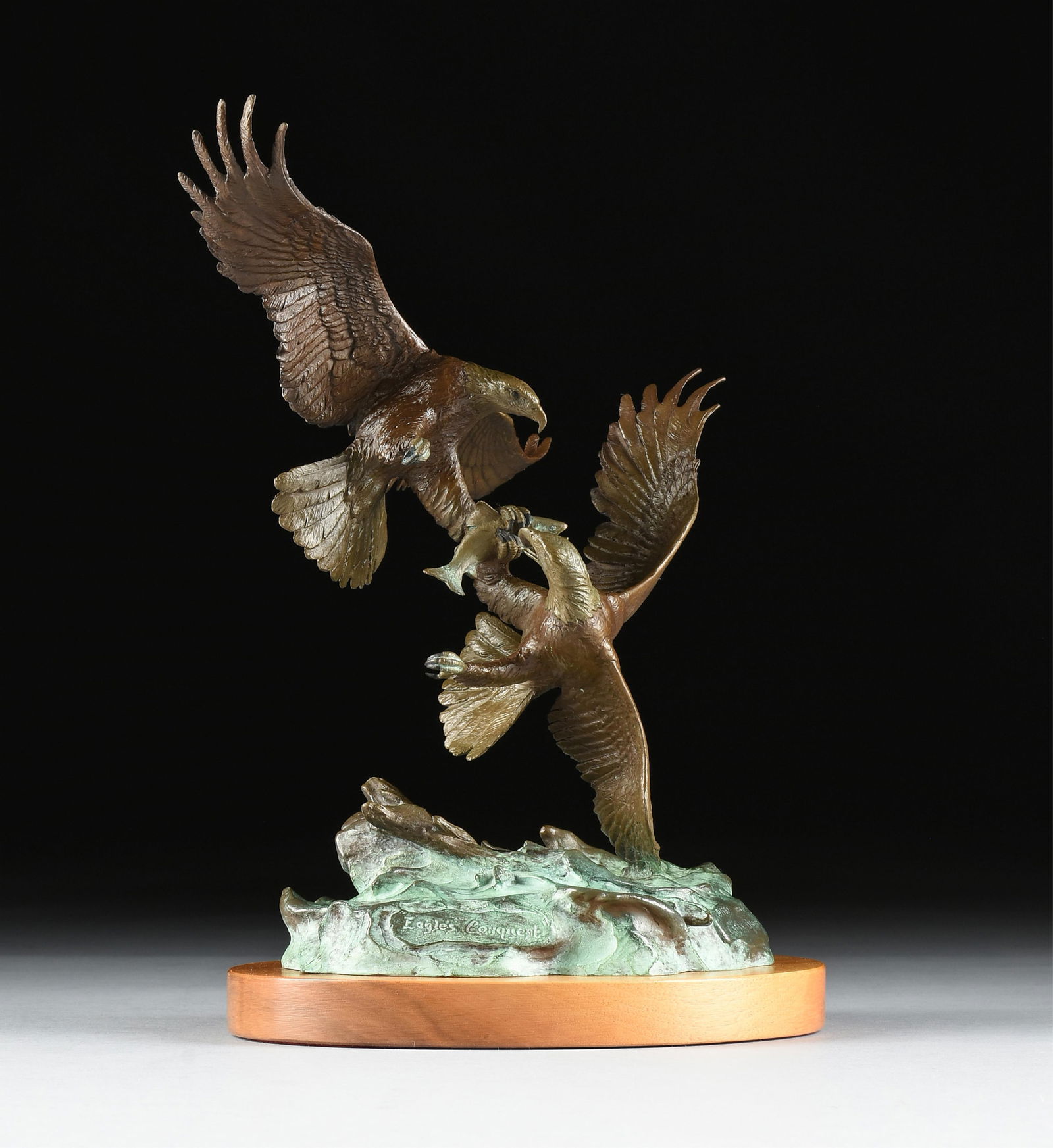 CLARK BRONSON (American b. 1939) "Eagle's Conquest," 1980, (1 of 15)