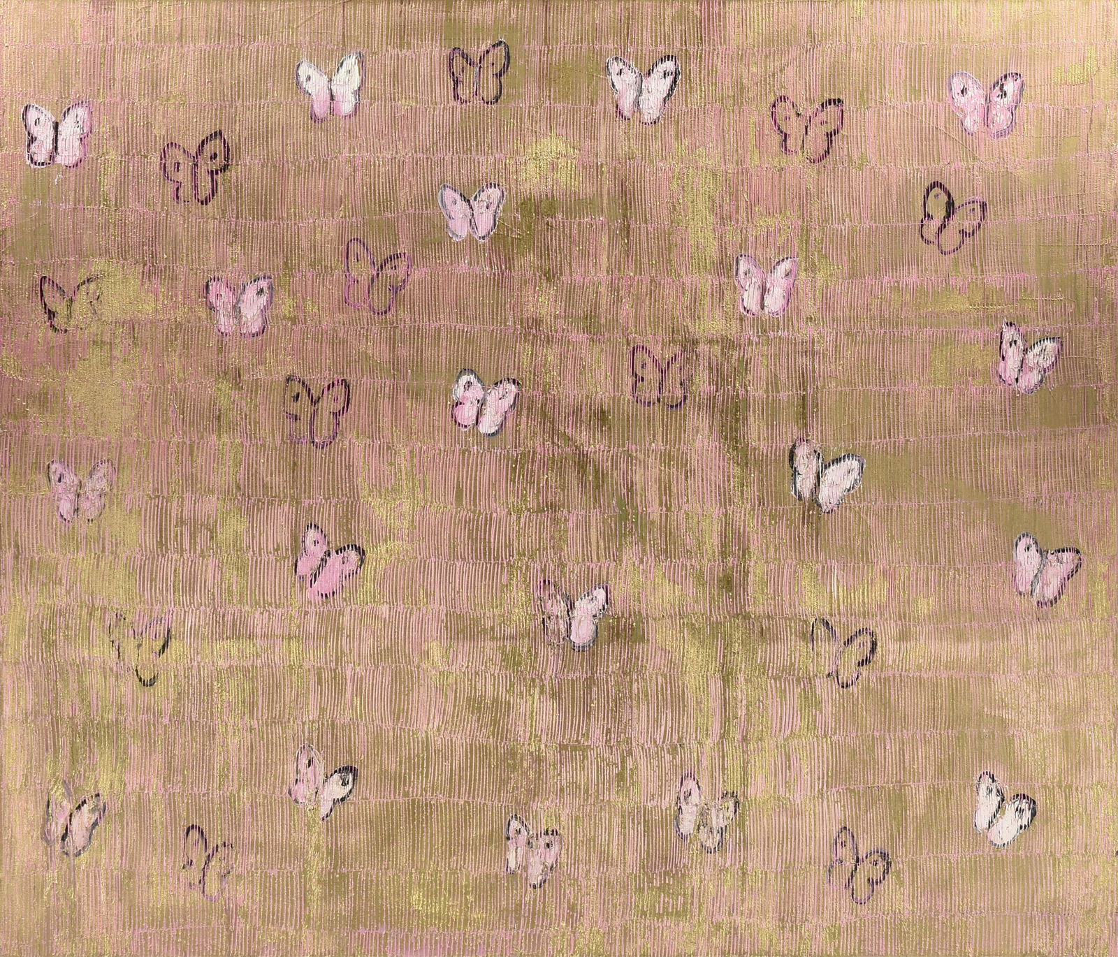 HUNT SLONEM (American b. 1951) "Pink Ascension Palma Deya," 2019, (1 of 16)