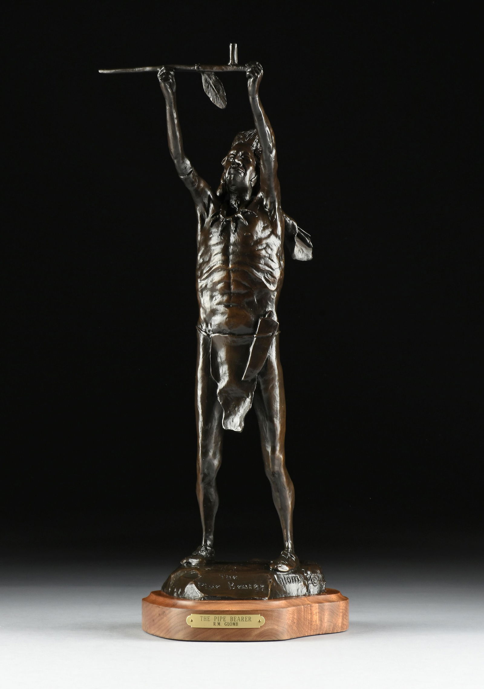 SKIP GLOMB (American 1935-1988) "Pipe Bearer," 1977, (1 of 16)