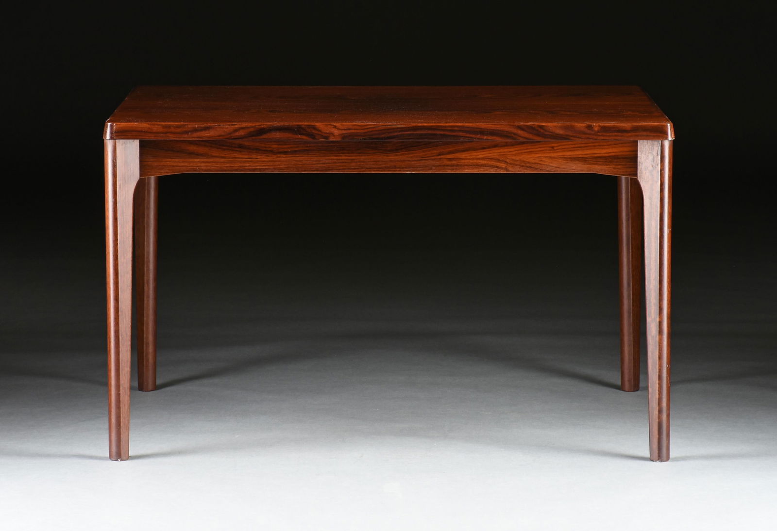 HENNING KJAERNULF (Danish 1911-1975) A VEJLE STOLE-OG MOBELFABRIK DRAW-LEAF DINING TABLE, DANISH, (1 of 9)