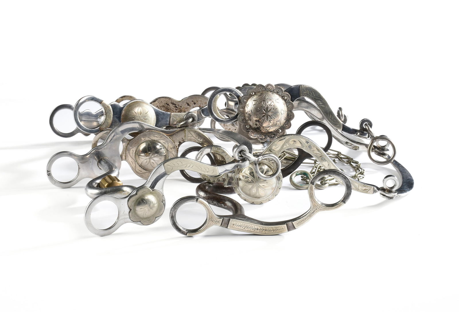 SIX CROCKETT BITS, AMERICAN, CIRCA 1916 - 1980s, (1 of 14)