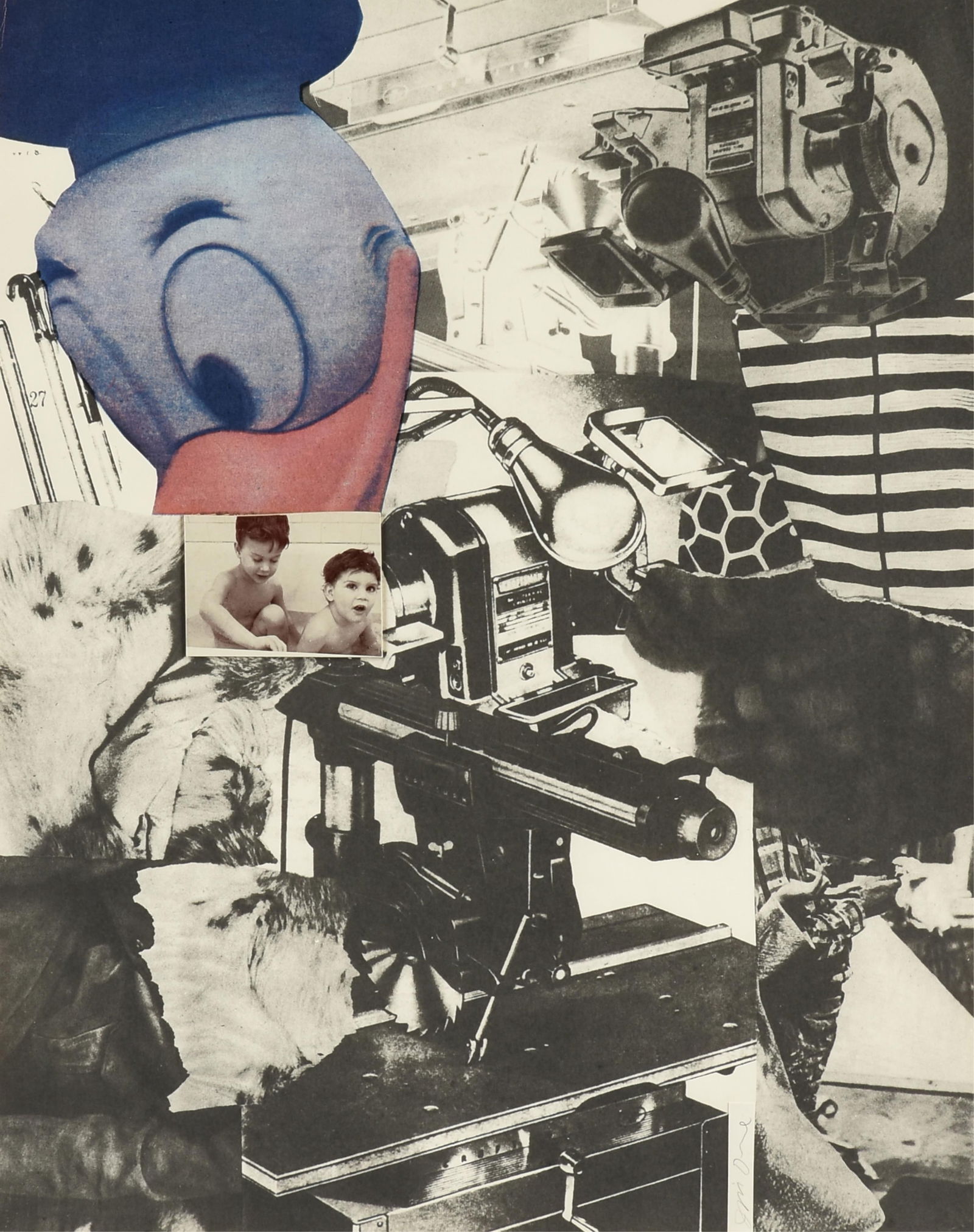 JIM DINE (American b. 1935) "Untitled," FROM "Tool Box," 1966, (1 of 12)