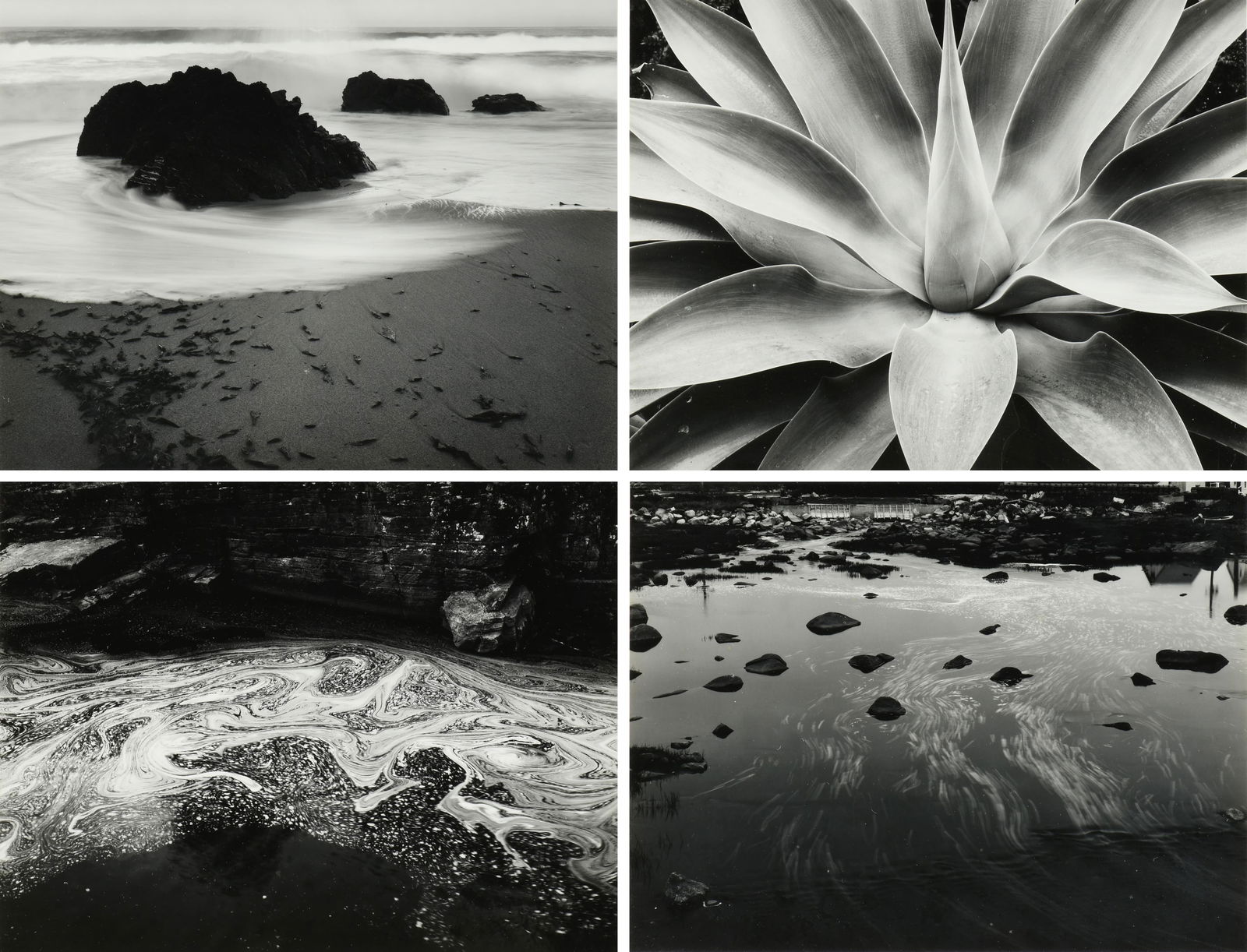 RONALD WOHLAUER (American b. 1947) FOUR PHOTOGRAPHS, 1974-1980, (1 of 18)