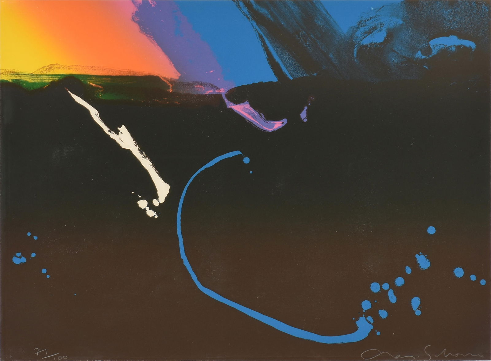 CHARLES SCHORRE (American/Texas 1925-1996) "Canyon de Chelly," 20TH CENTURY, (1 of 11)