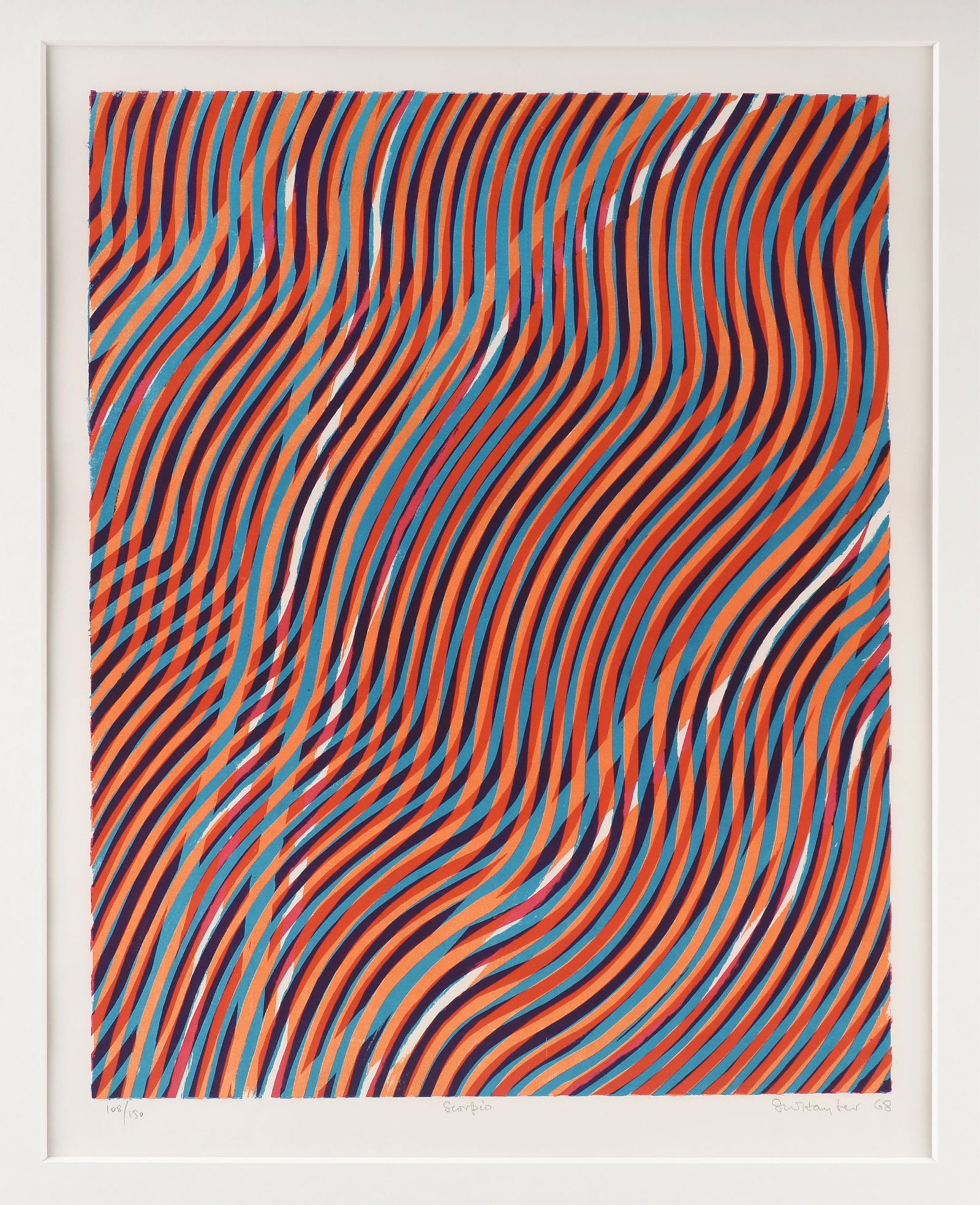 STANLEY HAYTER (British 1901-1988) "Scorpio," 1968, (1 of 11)