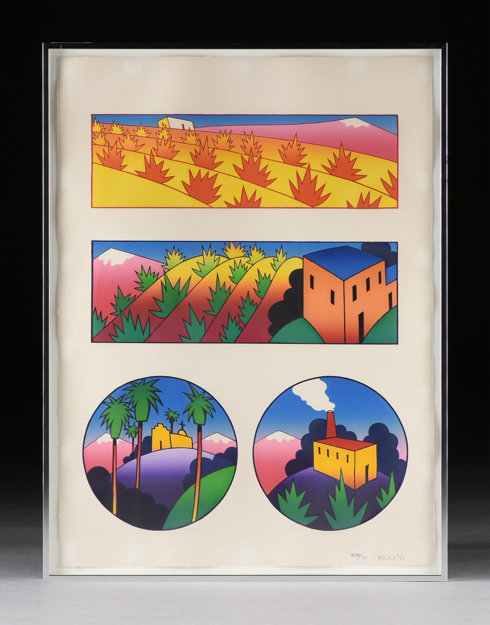 KEN PRICE (American 1935-2012) "Untitled," 1977, (1 of 11)