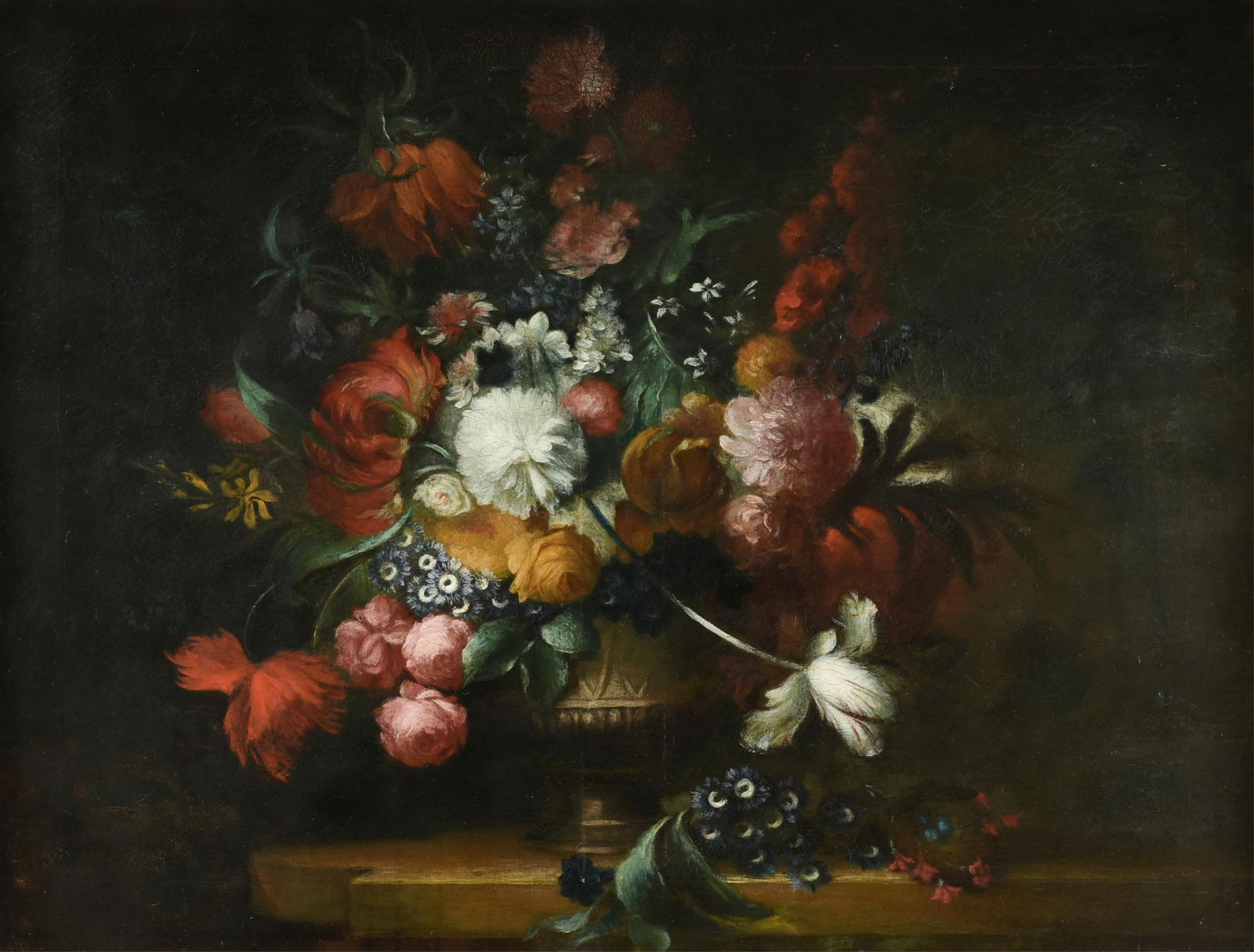 EUROPEAN SCHOOL "Floral Still Life (Untitled)," PROBABLY 19TH CENTURY, (1 of 13)