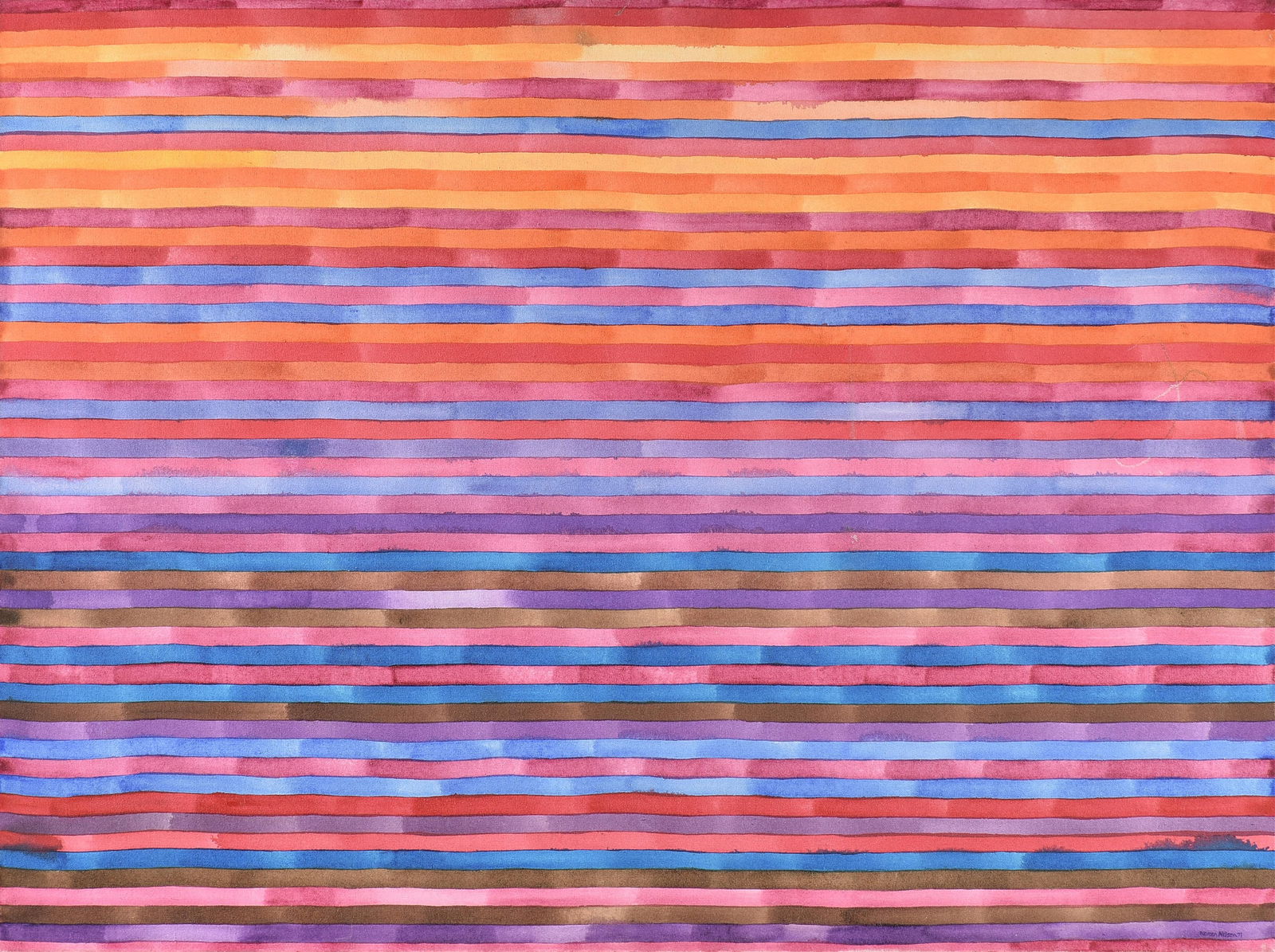 KAREN NELSON (American/Texas) Untitled, 1971, (1 of 12)