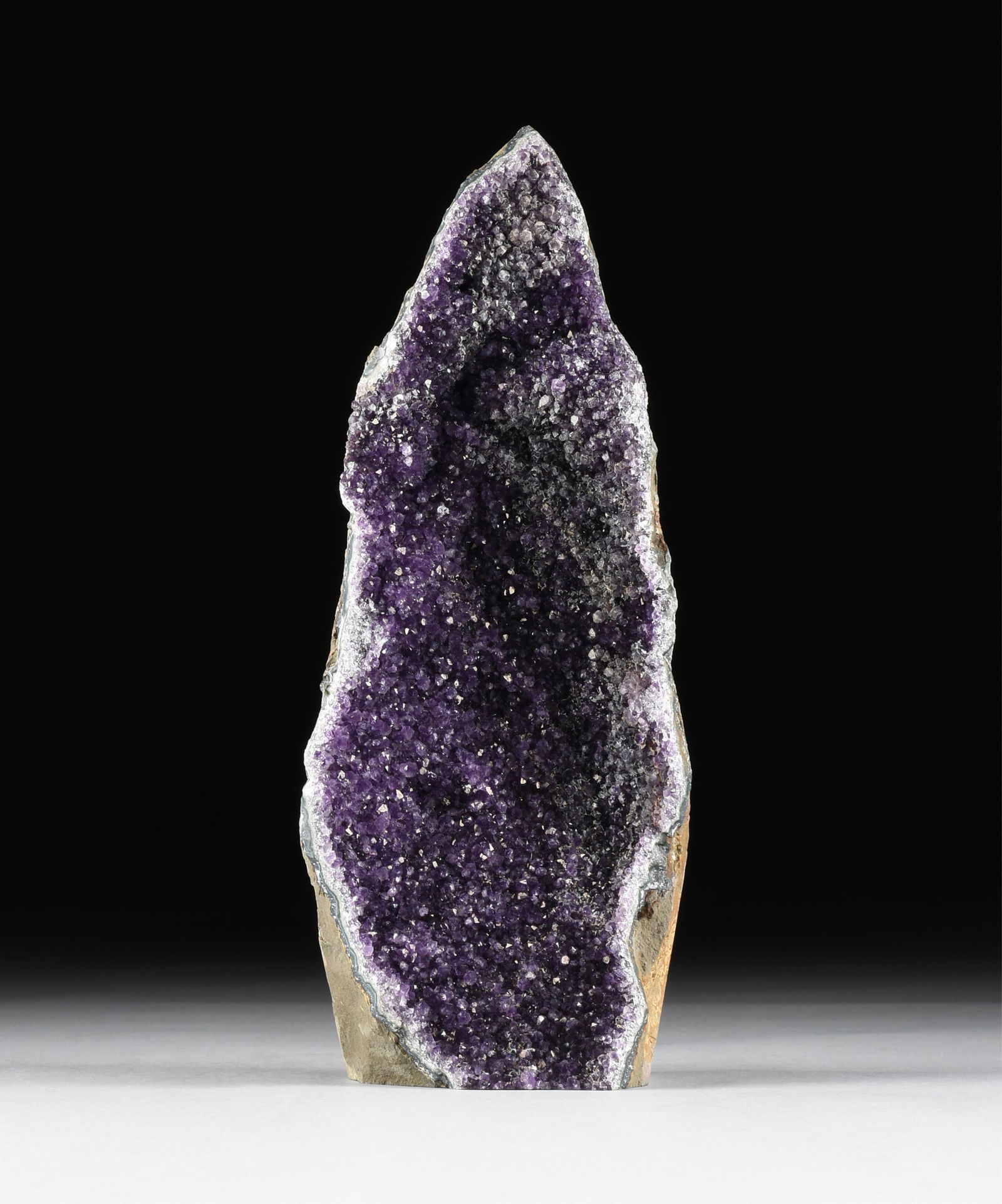 AN AMETHYST CLUSTER, URUGUAY, (1 of 4)