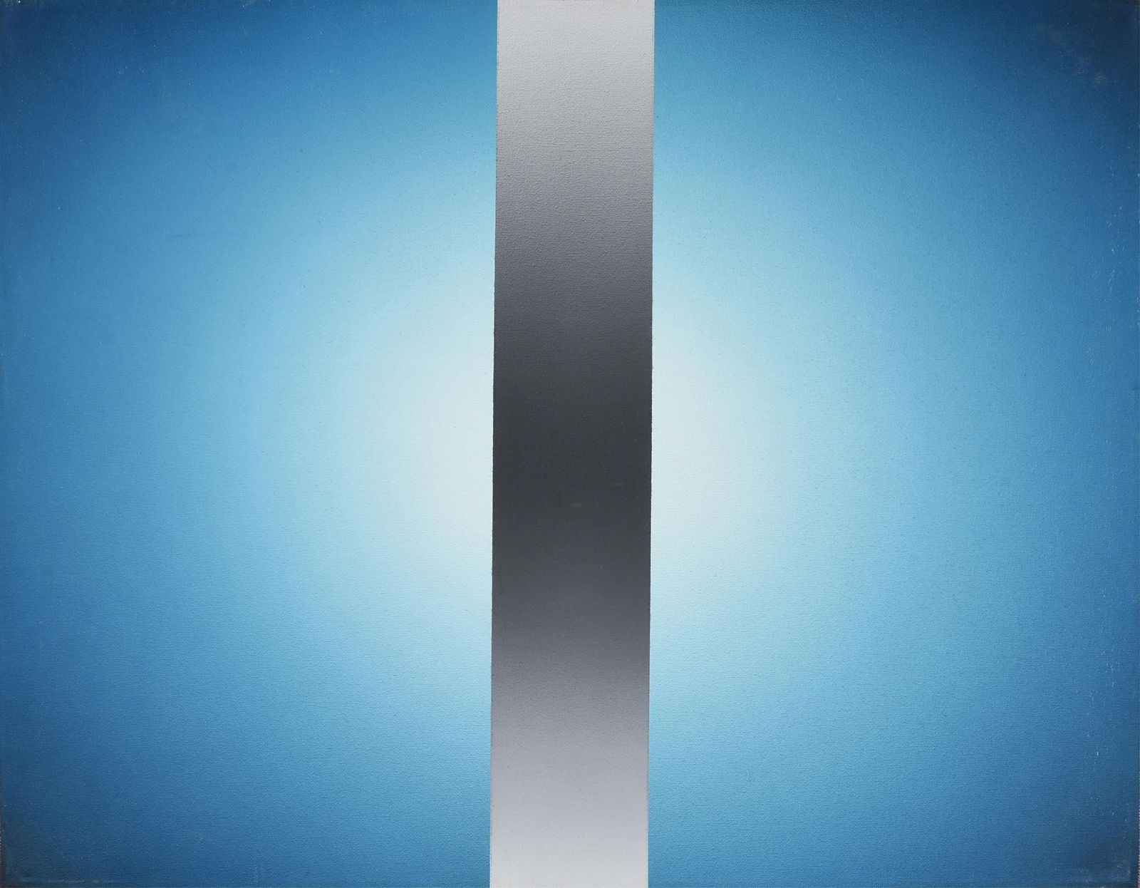 JIM ALFORD (American b. 1943) "Eternity III," 1996,: JIM ALFORD (American b. 1943) "Eternity III," 1996,acrylic on canvas, signed, dated and titled on reverse, "Jim Alford / 1996 / Eternity III."22 x 28 in. (55.9 x 71.1 cm.)