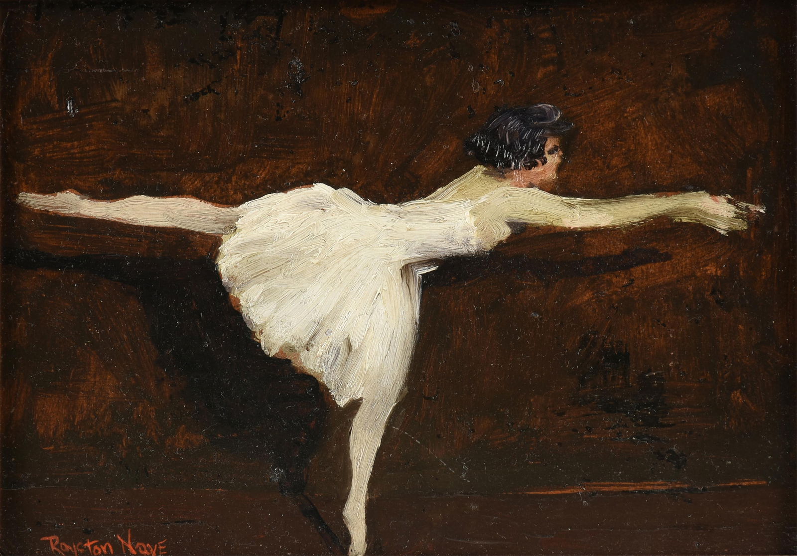 ROYSTON NAVE (American/Texas 1886-1931) "Ballerina (Untitled)," 20TH CENTURY, (1 of 10)