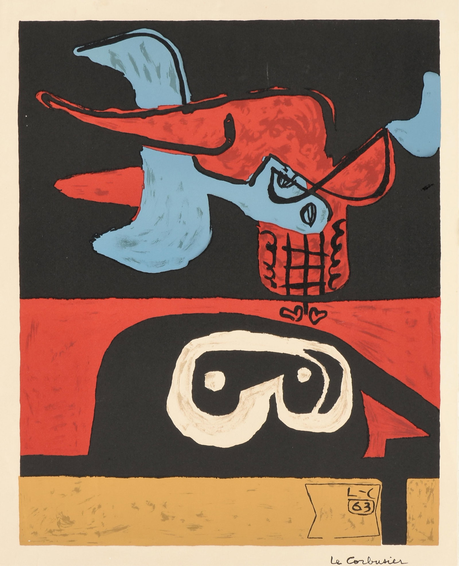 LE CORBUSIER (French/Swiss 1887-1965) Les Huits, 1963, (1 of 11)