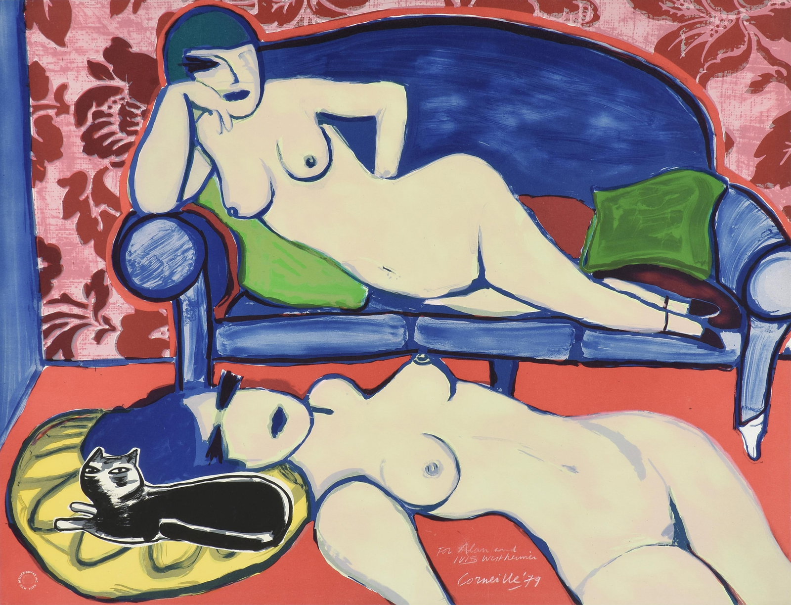 CORNEILLE (GUILLAUME VAN BEVERLOO) (DUTCH 1922-2010) FIFTY-TWO PRINTS "A'Languies (with three (1 of 20)