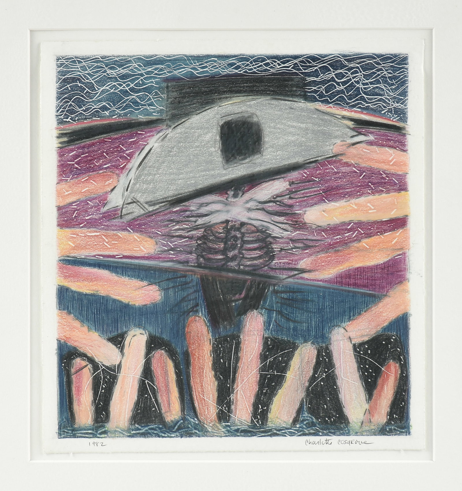 CHARLOTTE COSGROVE (American/Texas b. 1939) Canton Road, 1982, (1 of 11)