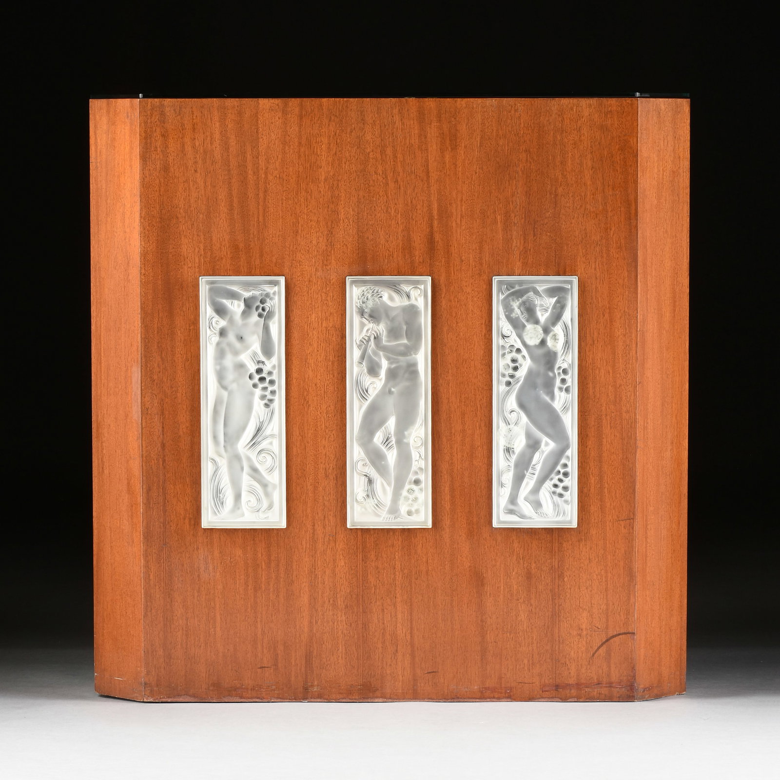AN ART DECO STYLE BAR, 20TH CENTURY, (1 of 8)