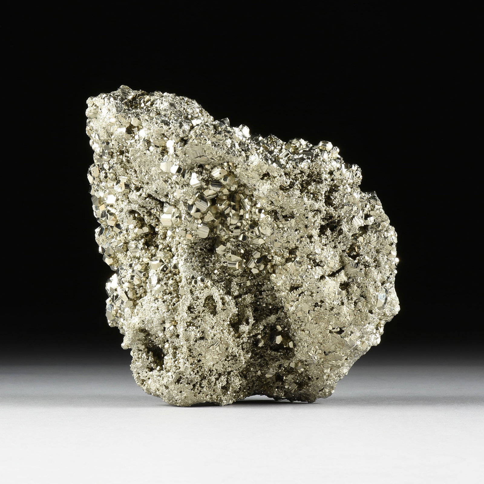 A PYRITE SPECIMEN, PERU, - 2