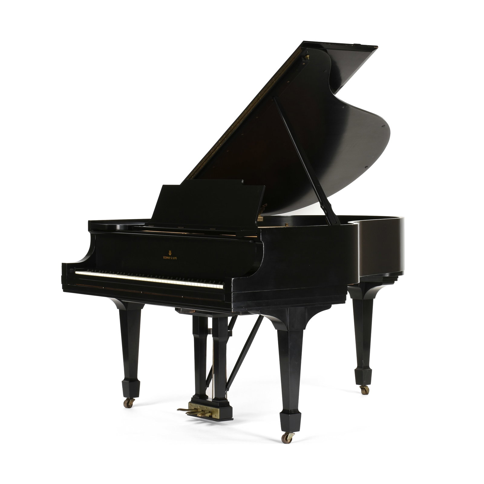 A STEINWAY & SONS MODEL M GRAND PIANO, AMERICAN, 1928, (1 of 11)