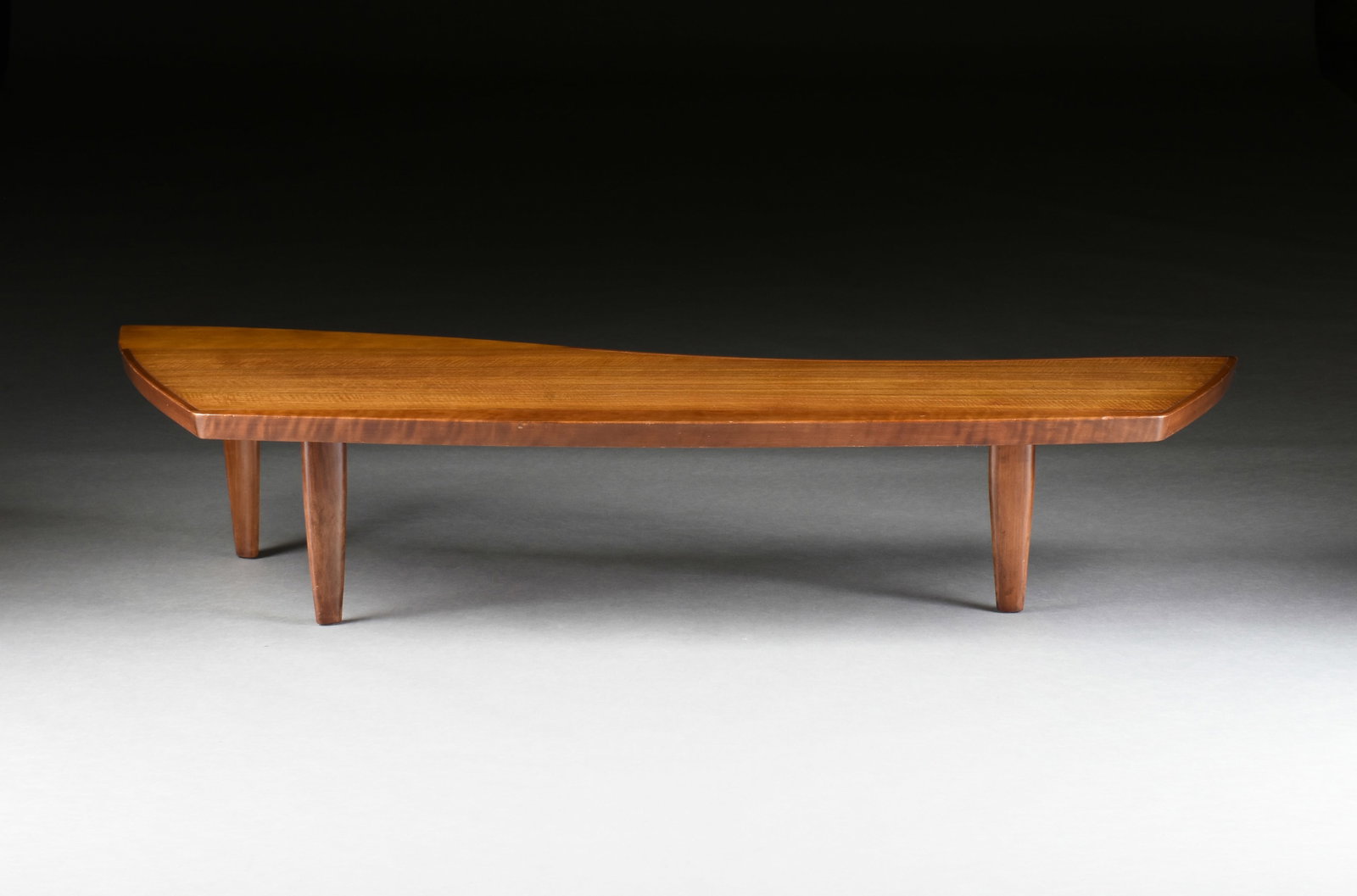 GEORGE NAKASHIMA (American 1905-1990) A WIDDICOMB COFFEE TABLE, MODEL 200-66W, AMERICAN, CIRCA 1960, (1 of 7)