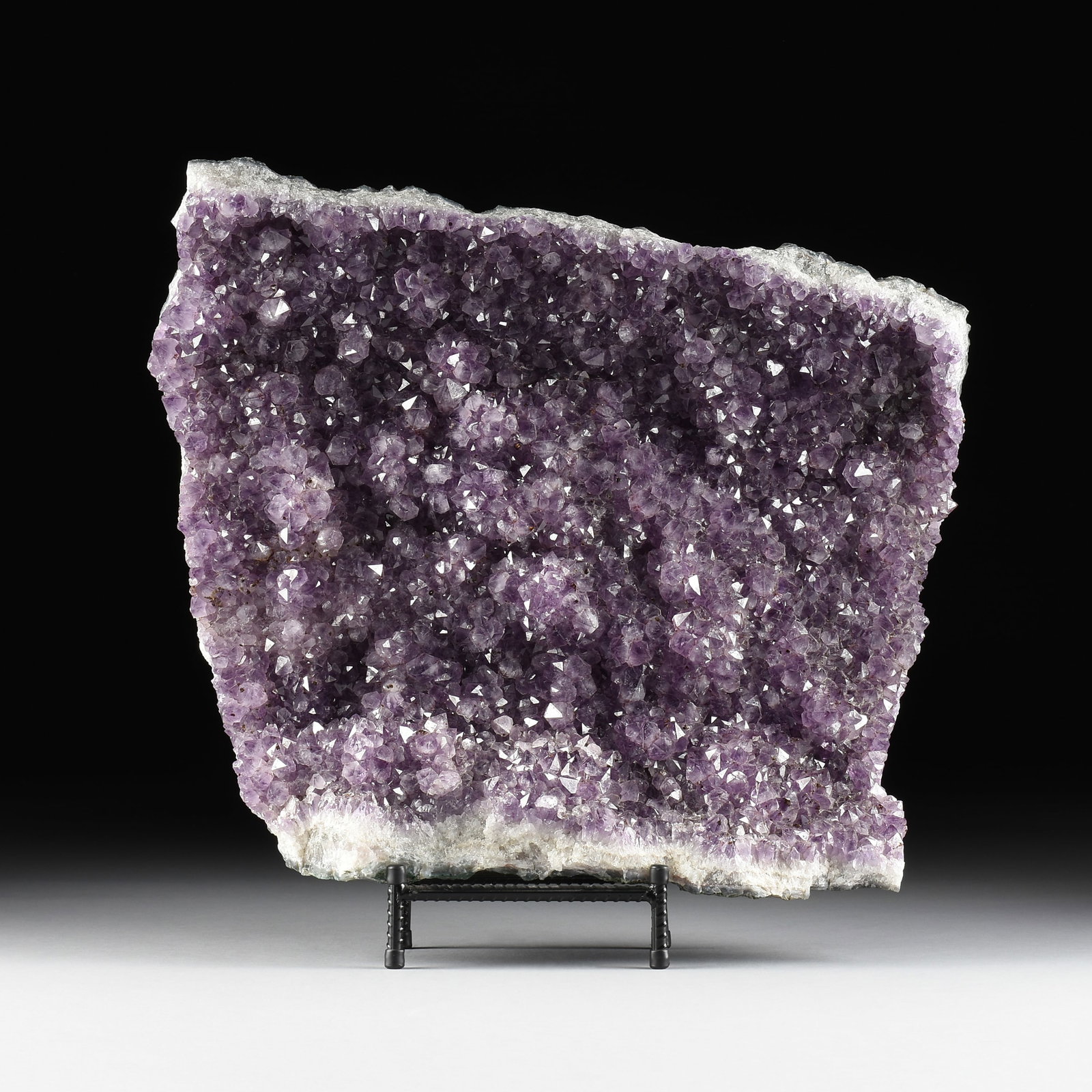 A LARGE AMETHYST CLUSTER SPECIMEN, BRAZIL, (1 of 5)