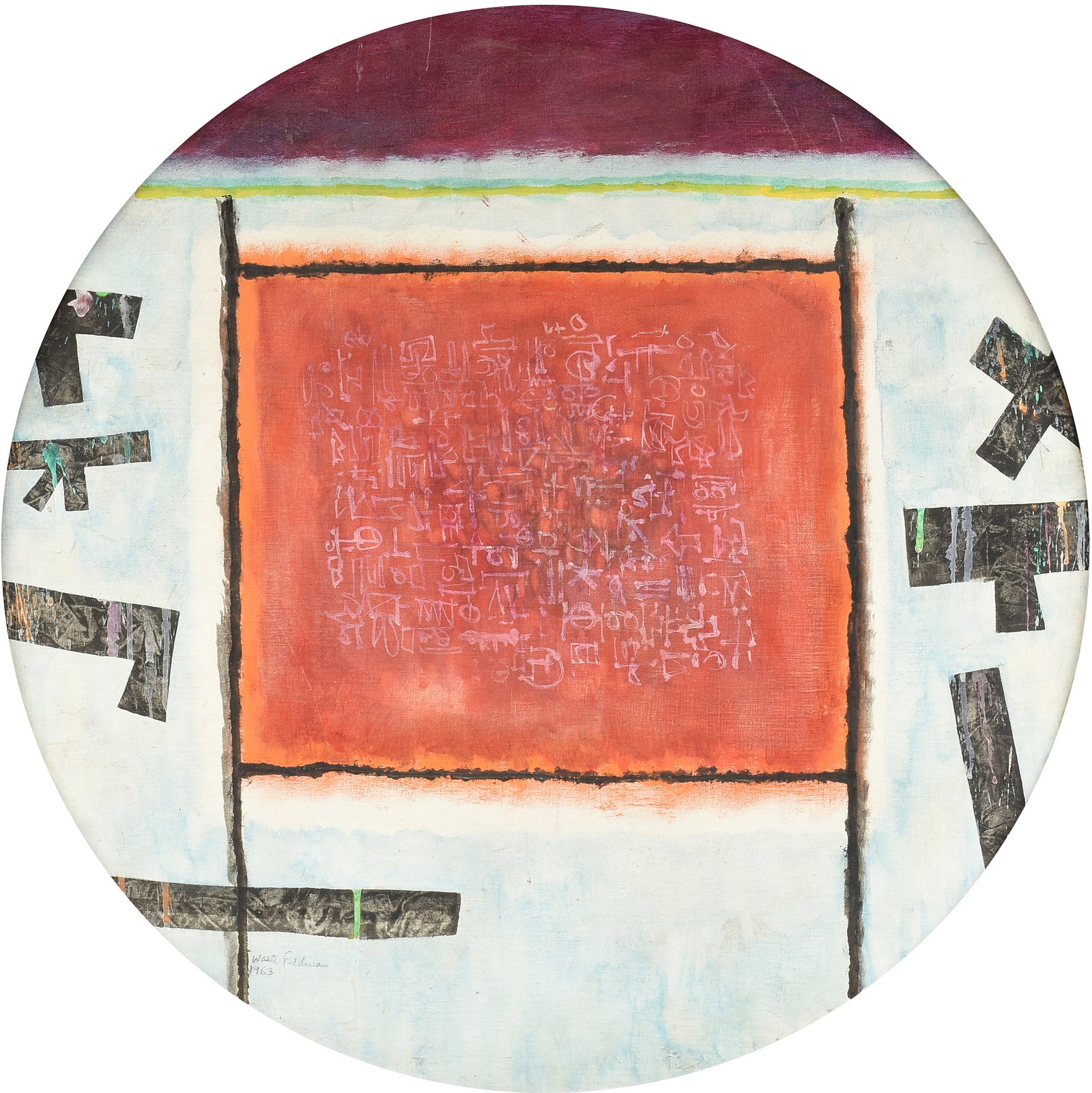 WALTER FELDMAN (American 1925–2017) Stele of the Sun, 1963-64, (1 of 14)