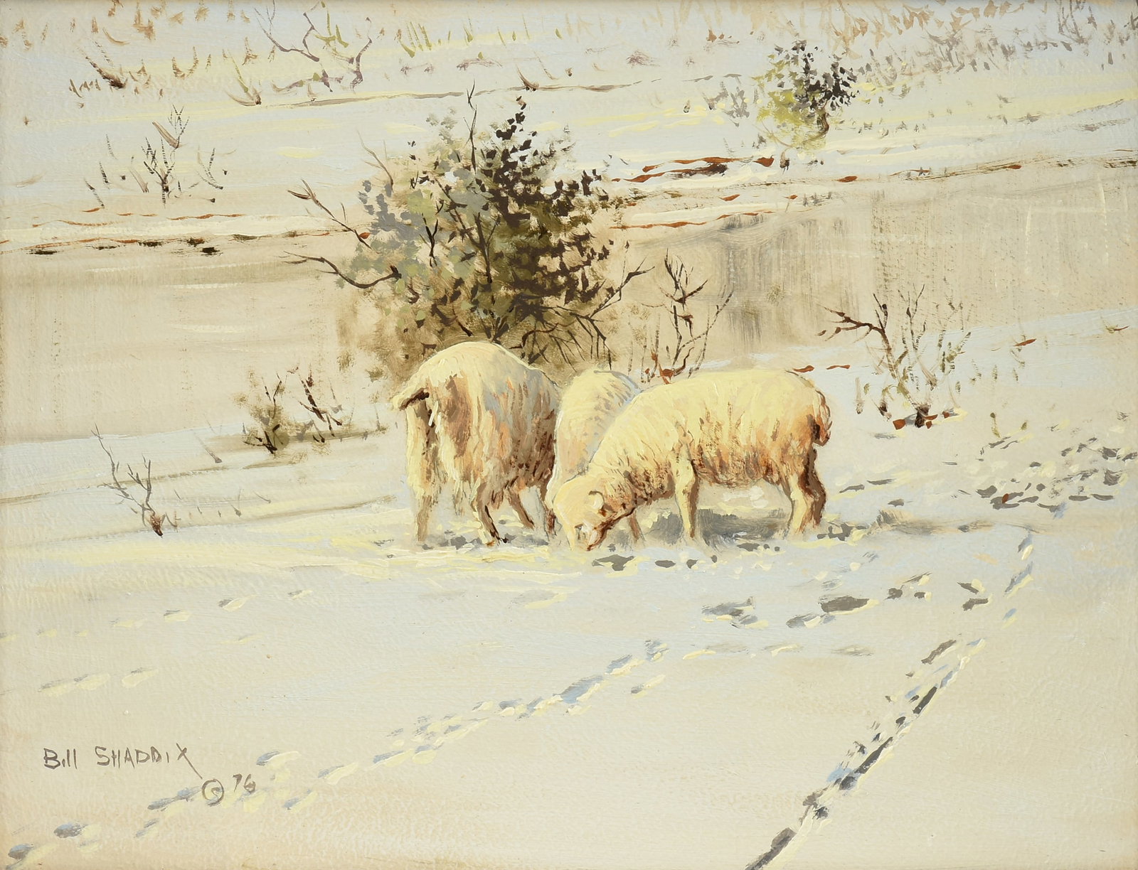 BILL SHADDIX (American b. 1931) Bare Necessities, 1976, (1 of 12)
