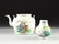 TWO VINTAGE CHINESE FAMILLE ROSE PORCELAIN WARES, EARLY