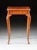 A CONTINENTAL WALNUT AND OLIVE WOOD INLAID PARQUETRY - 2