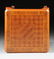 A CONTINENTAL WALNUT AND OLIVE WOOD INLAID PARQUETRY - 6