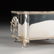 A GEORGE III STYLE SILVER PLATED COPPER KEEPSAKE BOX, - 2