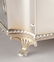 A GEORGE III STYLE SILVER PLATED COPPER KEEPSAKE BOX, - 9