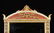 A NEOCLASSICAL STYLE PARCEL GILT RED AND WHITE PAINTED - 2