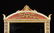A NEOCLASSICAL STYLE PARCEL GILT RED AND WHITE PAINTED - 4